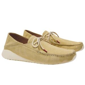 OLUKAI KA'A DRIVER | GOLDEN SAND Mens Premium Footwear